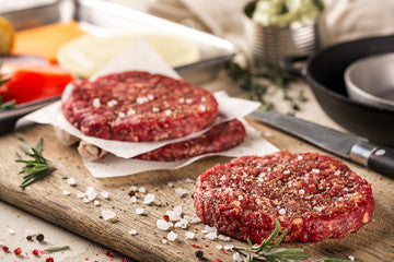 Beef Patties Seasoned (4 Patties)